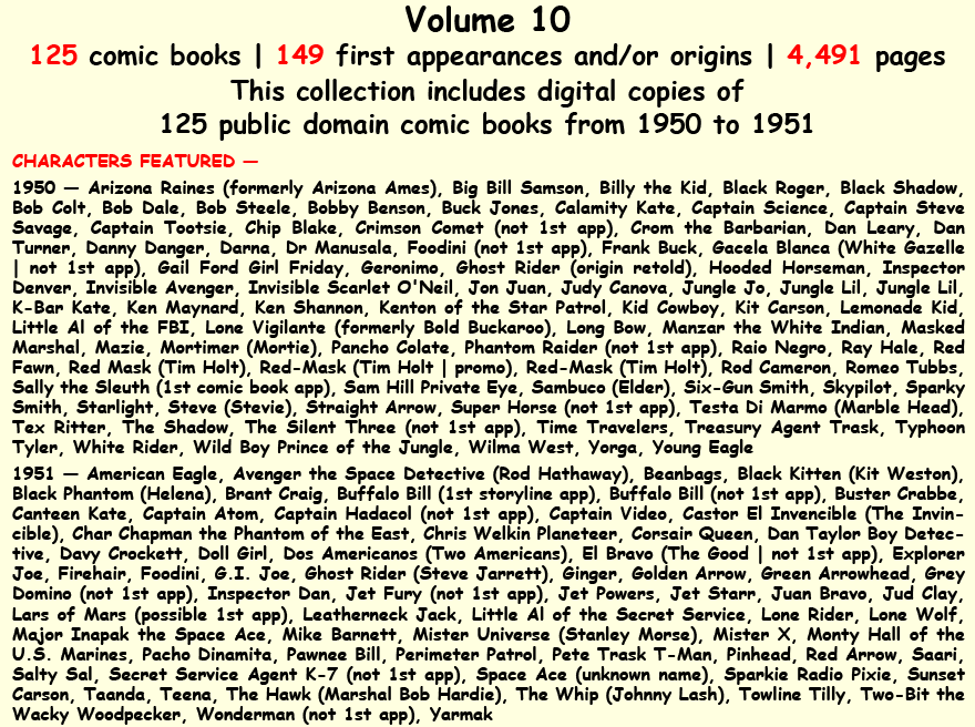 Characters in vol. 10